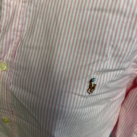 Ralph Lauren pink and white polo - Picture 3 of 6